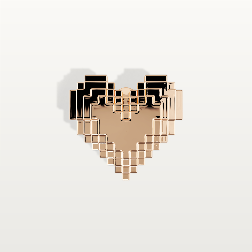 ICON PIXELED HEART