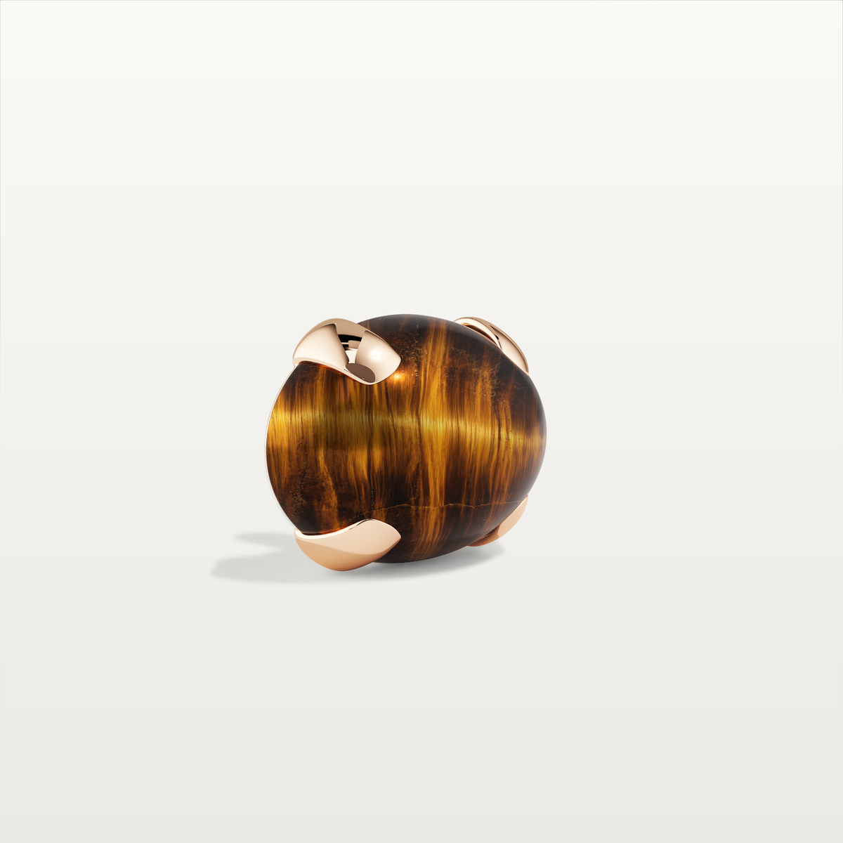 ICON OVAL TIGER'S EYE