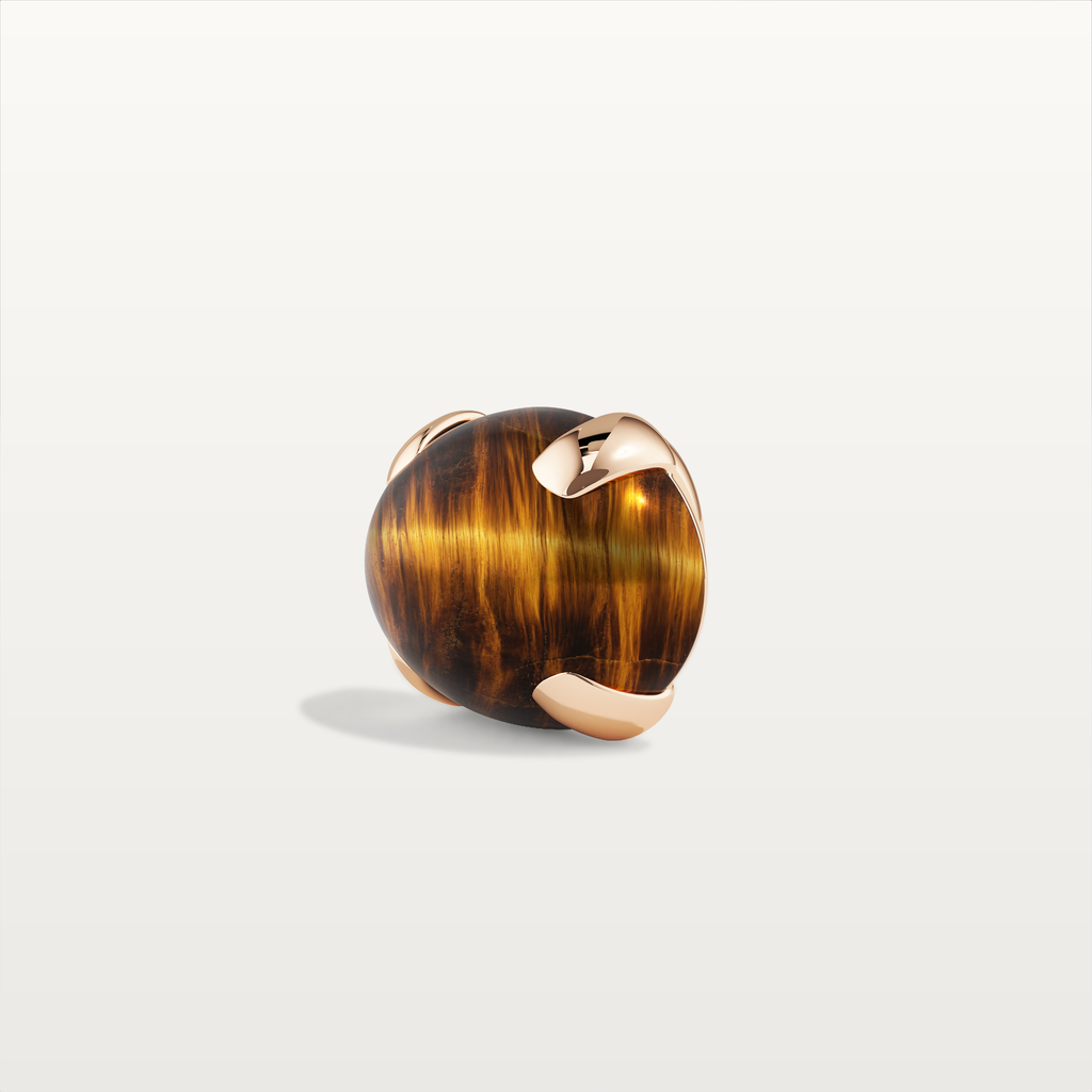 ICON OVAL TIGER'S EYE