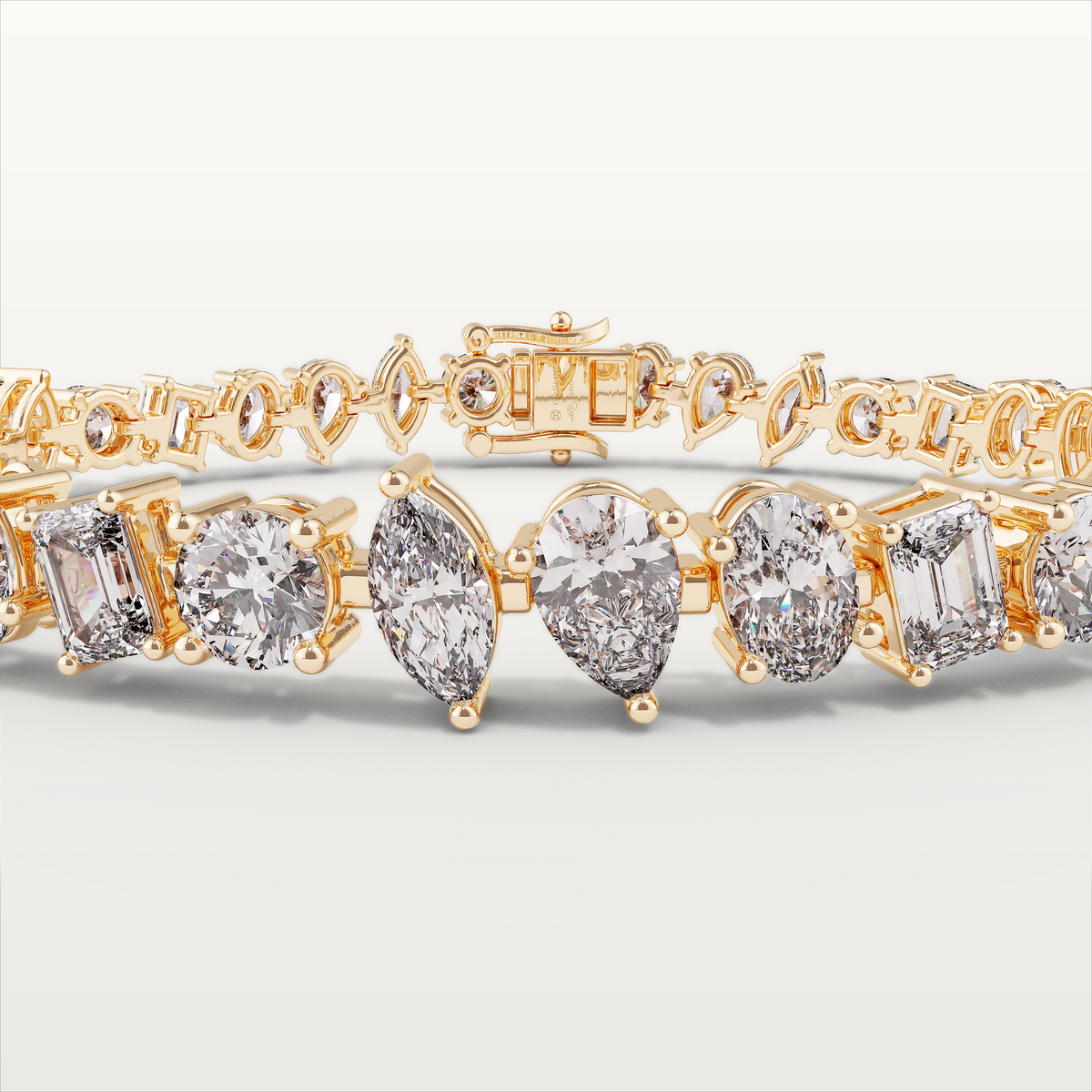 Mosaic Diamond Bracelet
