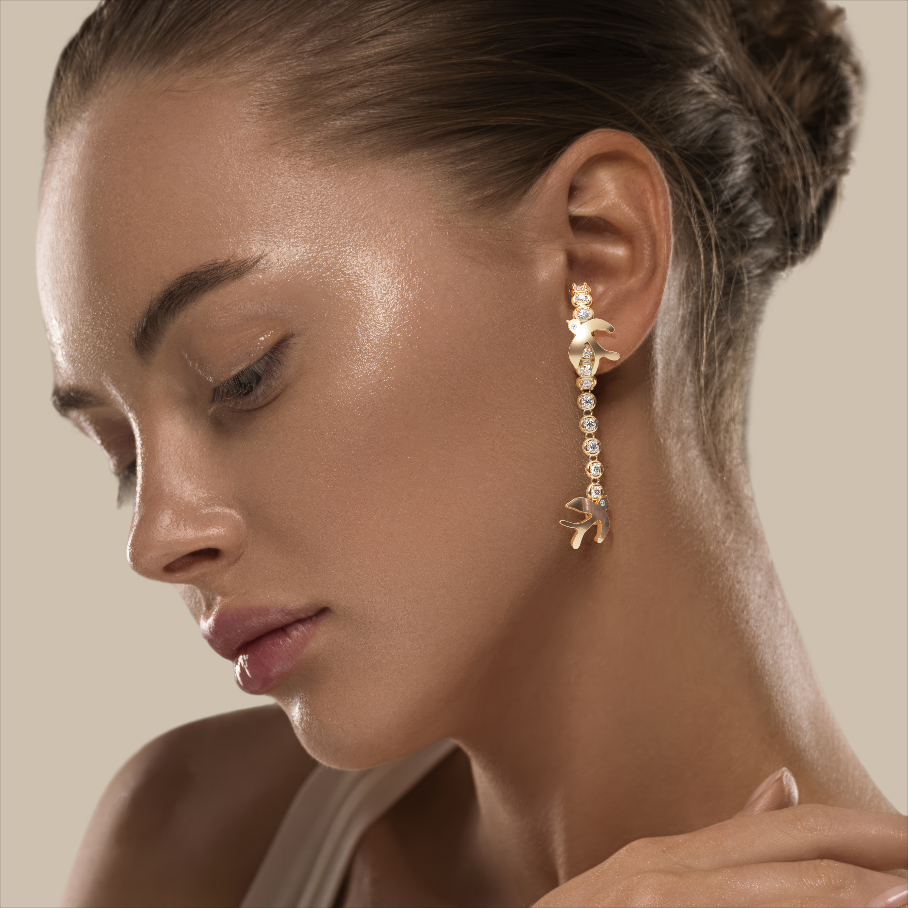 Little Nomad diamond chandeliers