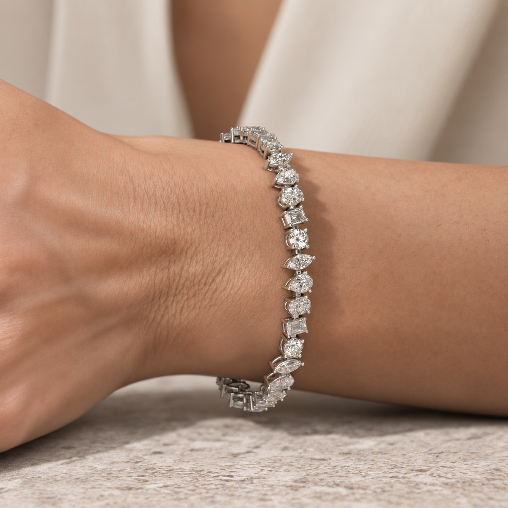 Mosaic Diamond Bracelet