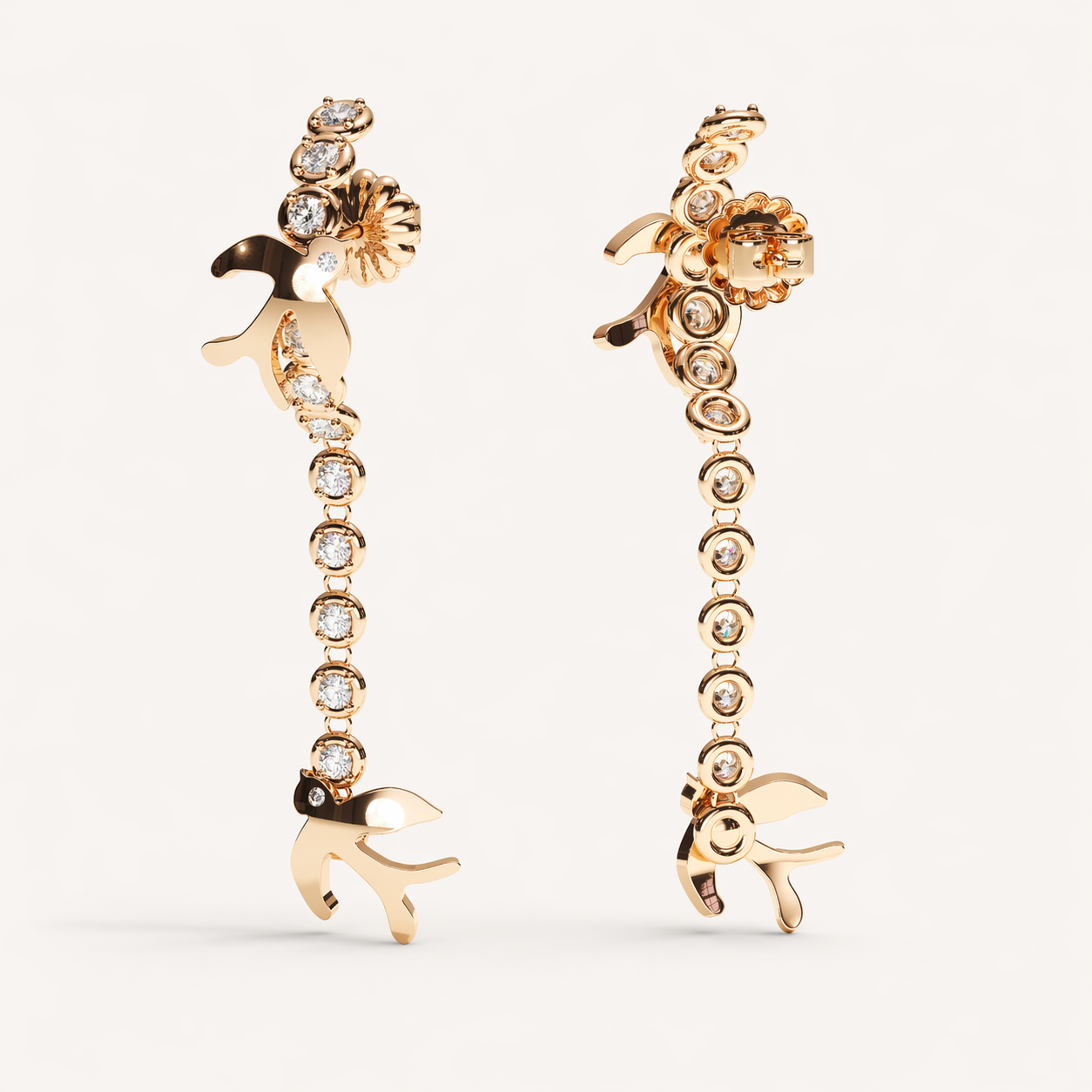 Little Nomad diamond chandeliers