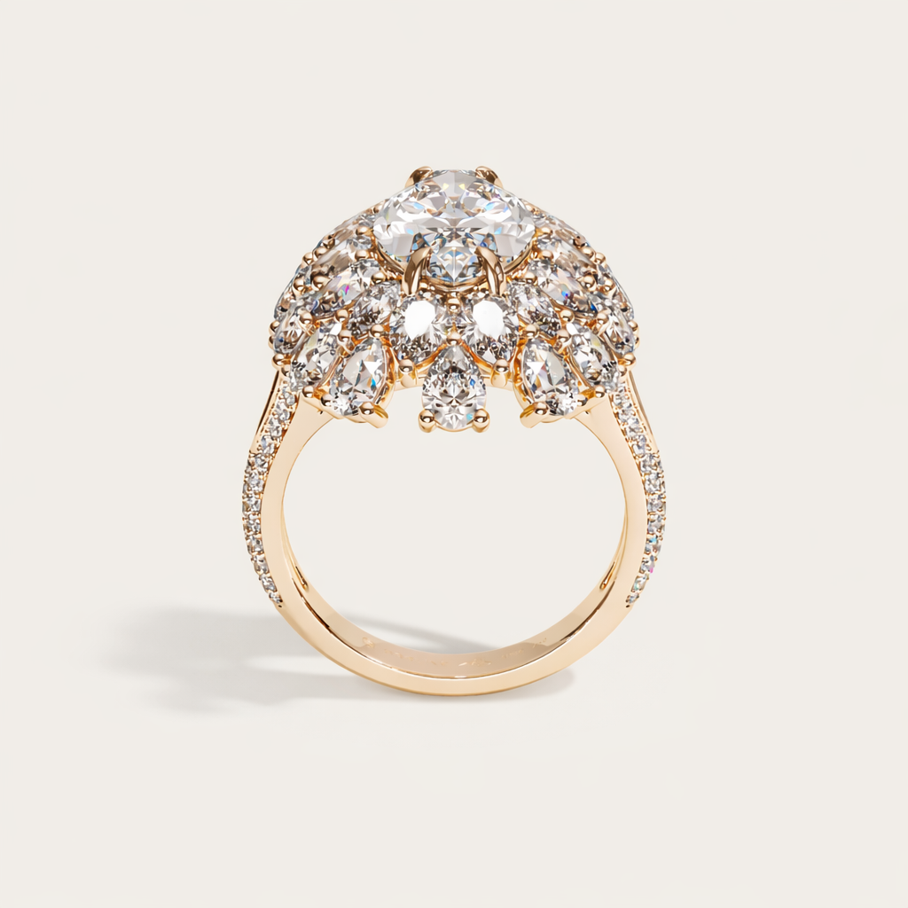 Ombrelle Navett Diamond Ring