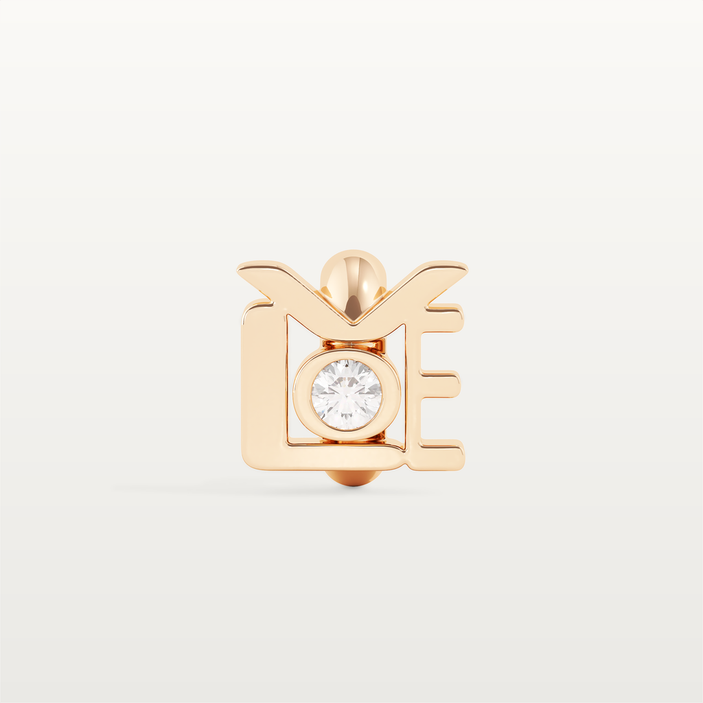 LOVE ICON diamond accent