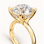 Velune 18K YG – detail of setting