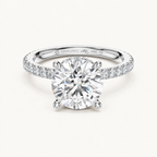 Luminelle 18K white gold, subtle Orrling engraving