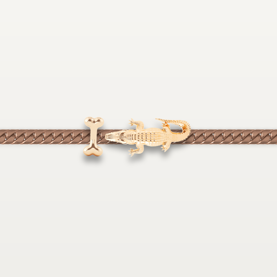 Croc & Bone bracelet