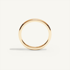 ARCADIA 2 mm — 18K rose gold plain wedding band, product view 2