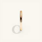 ARCADIA 2 mm — 18K rose gold plain wedding band, product view 3