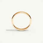 ARCADIA 3 mm — 18K rose gold plain wedding band, product view 2
