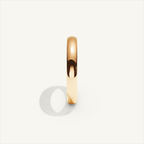 ARCADIA 3 mm — 18K rose gold plain wedding band, product view 3