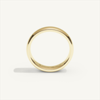ARCADIA 4 mm — 18K yellow gold plain wedding band, product view 2