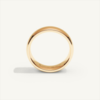 ARCADIA 5 mm — 18K rose gold plain wedding band, product view 2