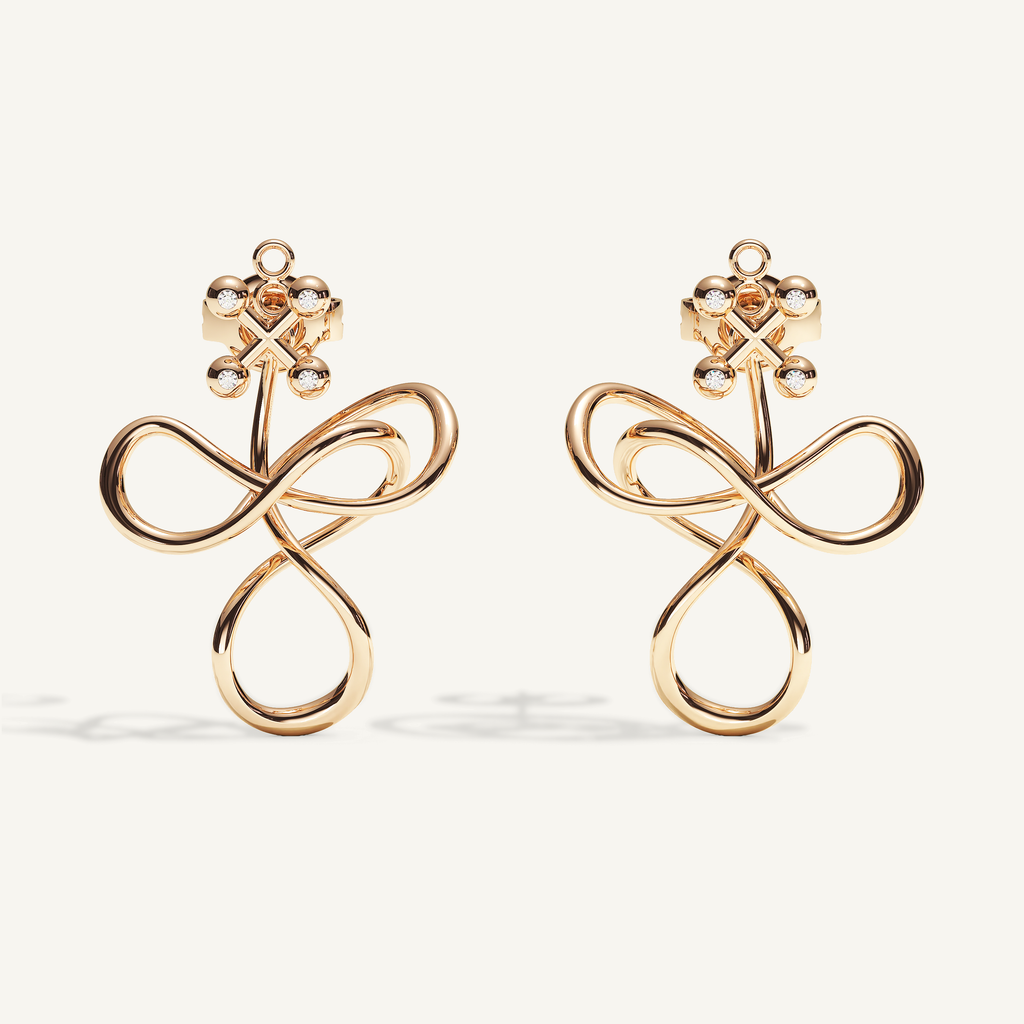 Barbelle Tangle Ear Pendant — product view