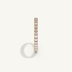 BARI M22 Full Eternity Ring in 18K Rose Gold – view 4