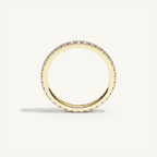 BARI M22 Full Eternity Ring in 18K Yellow Gold – view 3