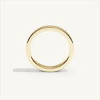 BASTION 3 mm Wedding Band in 18K Yellow Gold – view 3