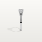 BEATRIX Trilogy Ring in 18K white gold – side view