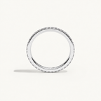 CANAL 92-2 Full Eternity Ring, 18K white gold, design visualization, view 3