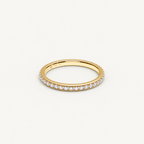 CANAL 92-2 Full Eternity Ring, 18K yellow gold, design visualization, view 2