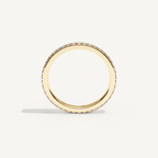 CANAL 92-2 Full Eternity Ring, 18K yellow gold, design visualization, view 3