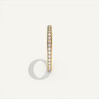 CANAL 92-2 Full Eternity Ring, 18K yellow gold, design visualization, view 4