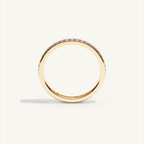 CANAL 92-2 Half Eternity Ring, 18K rose gold, view 3