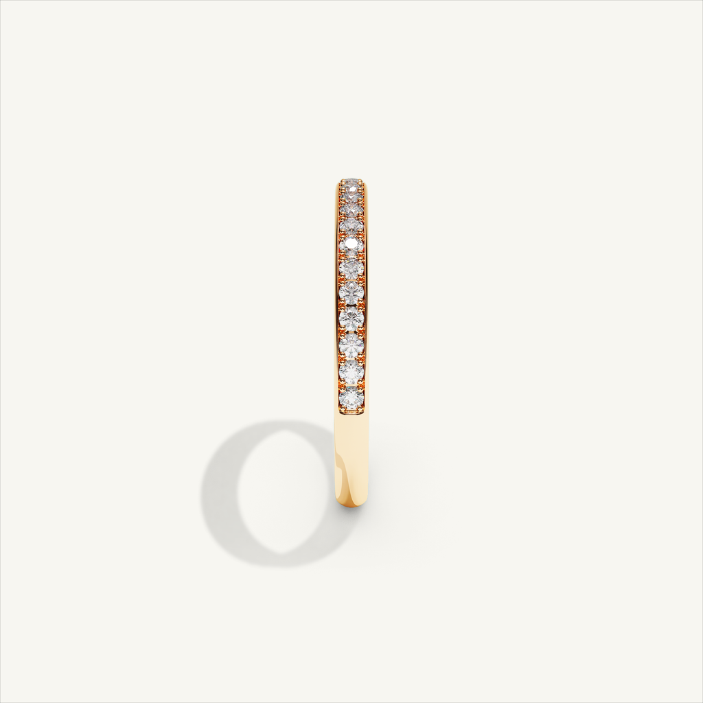 CANAL 92-2 Half Eternity Ring, 18K rose gold, view 4