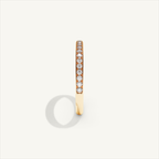 CANAL 92-2 Half Eternity Ring, 18K rose gold, view 4