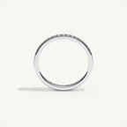 CANAL 92-2 Half Eternity Ring, 18K white gold, view 3