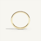 CANAL 92-2 Half Eternity Ring, 18K yellow gold, view 3