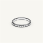 CANAL 92-2.5 Full Eternity Ring, 18K white gold, view 2