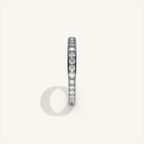 CANAL 92-2.5 Full Eternity Ring, 18K white gold, view 4