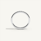 CANAL 92-2.5 Half Eternity Ring, 18K white gold, view 3
