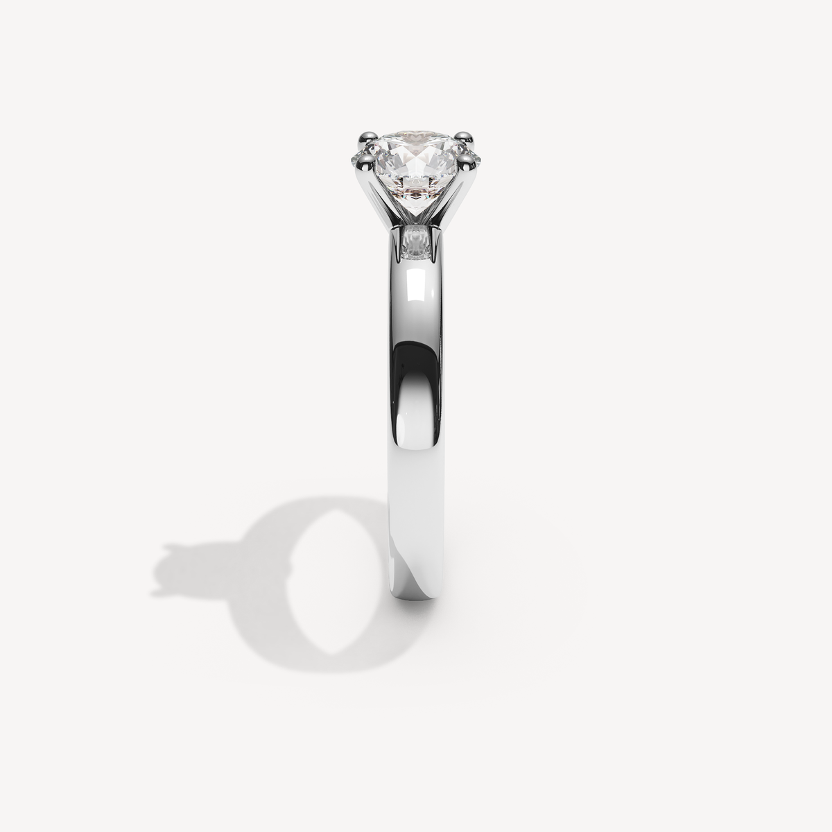 COVAMONTE 18K White Gold round 1.00 ct – view 4