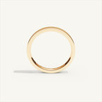 ECHELON 2 mm — 18K rose gold plain wedding band, product view 2
