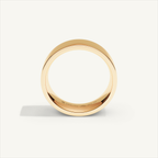 ECHELON 6 mm Wedding Band in 18K Rose Gold – view 3
