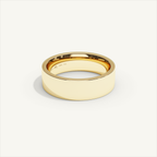 ECHELON 6 mm Wedding Band in 18K Yellow Gold – view 2