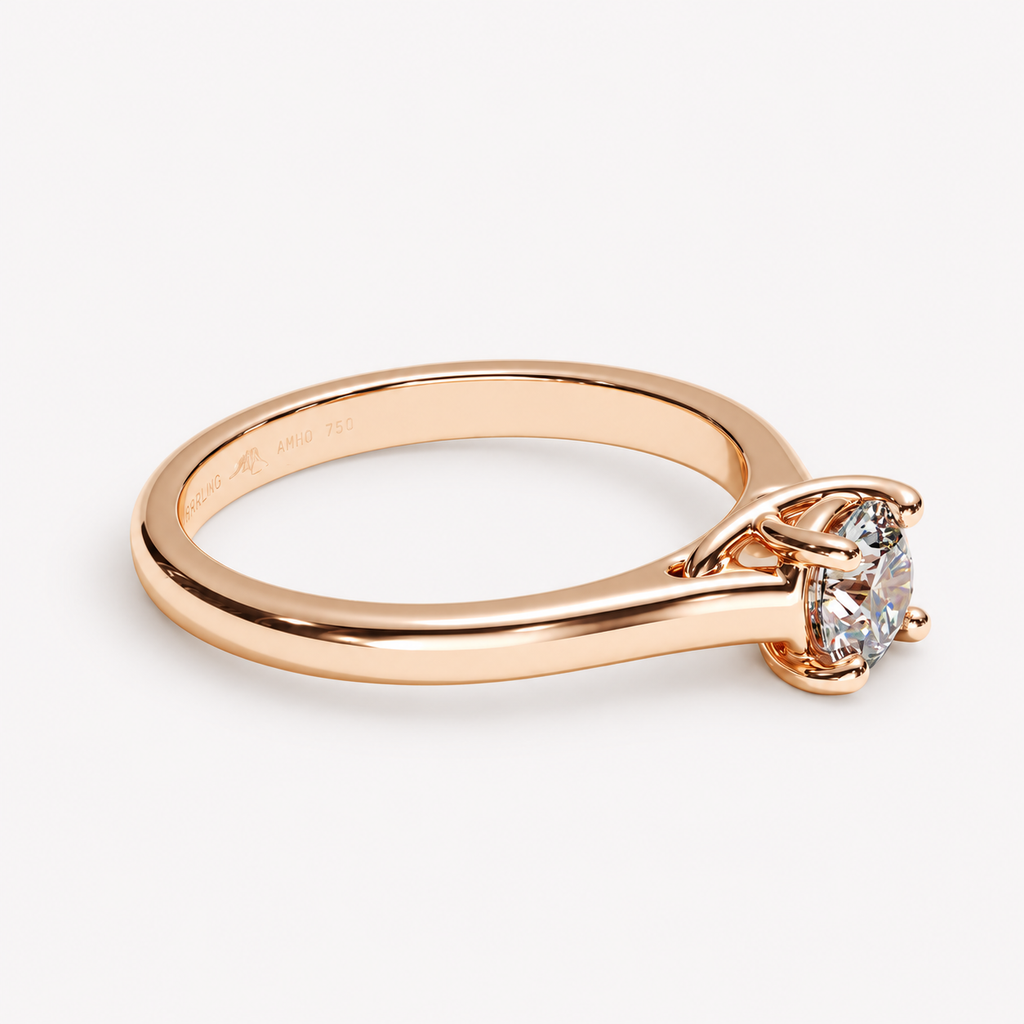 Orrling Entwine rose gold 0.5 ct – vy 1