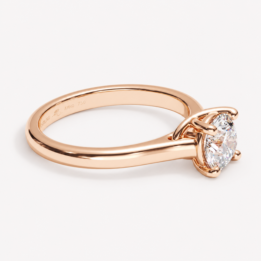 Orrling Entwine rose gold 1 ct – vy 1
