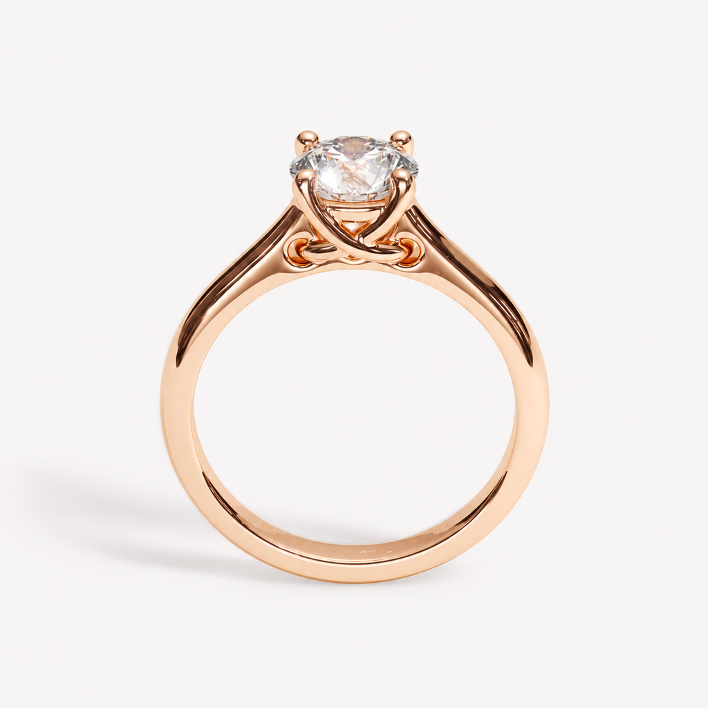 Orrling Entwine rose gold 1 ct – vy 2