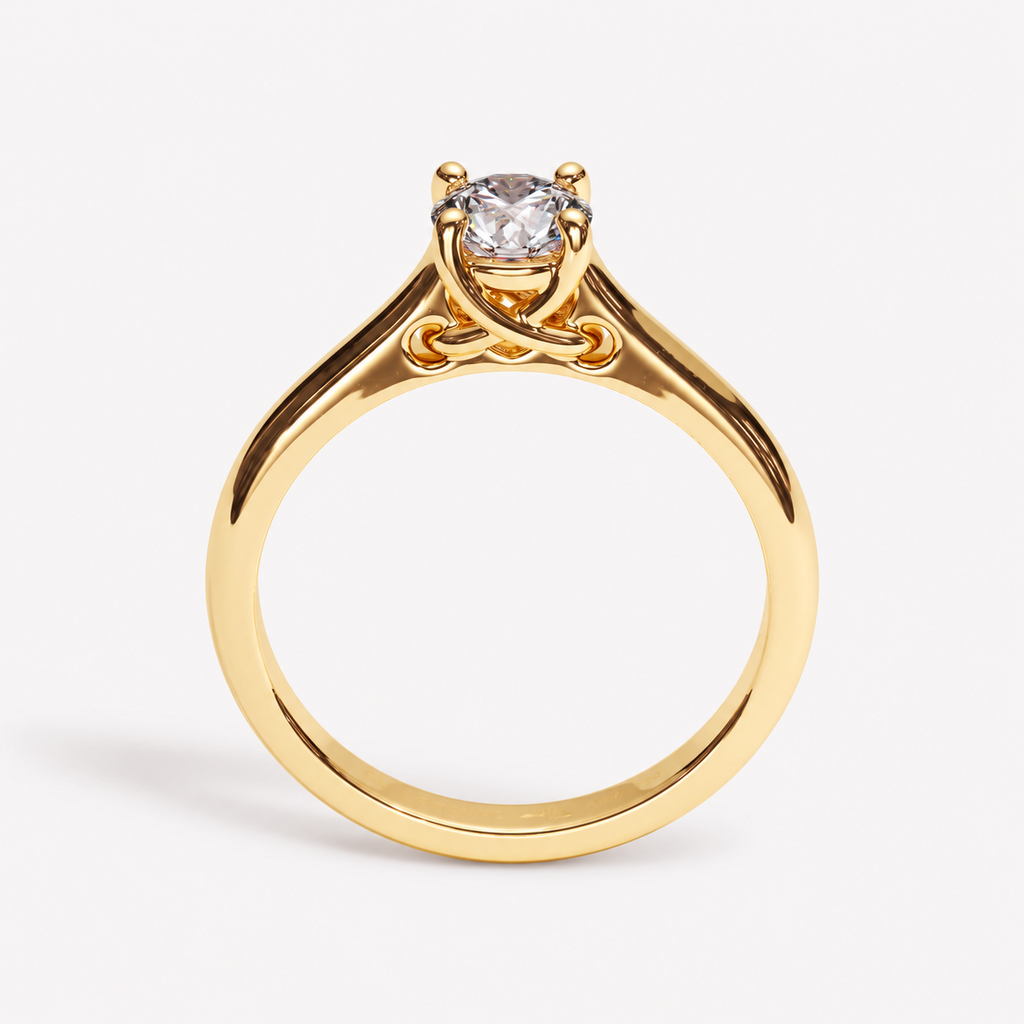 Orrling Entwine yellow gold 0.5 ct – vy 2