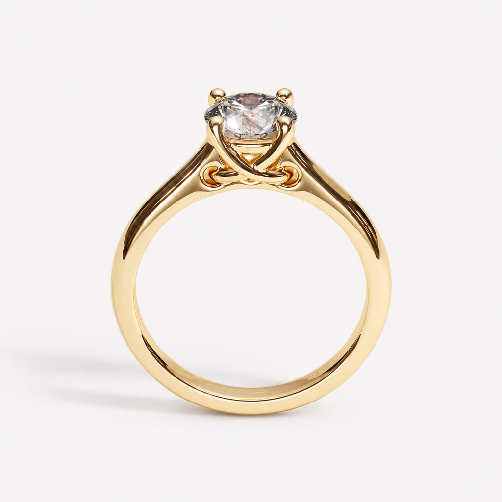 Orrling Entwine yellow gold 1 ct – vy 2