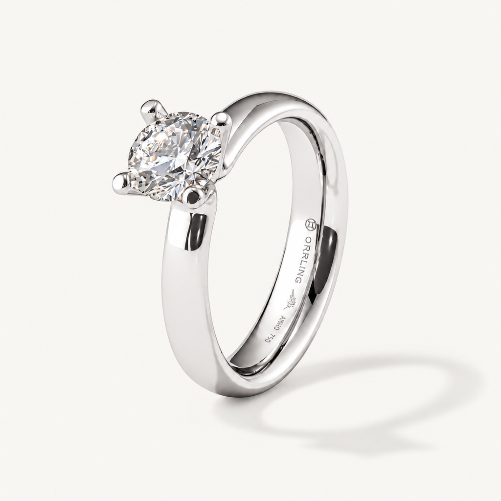 Orrling FlowOne white gold 1 ct – view 2