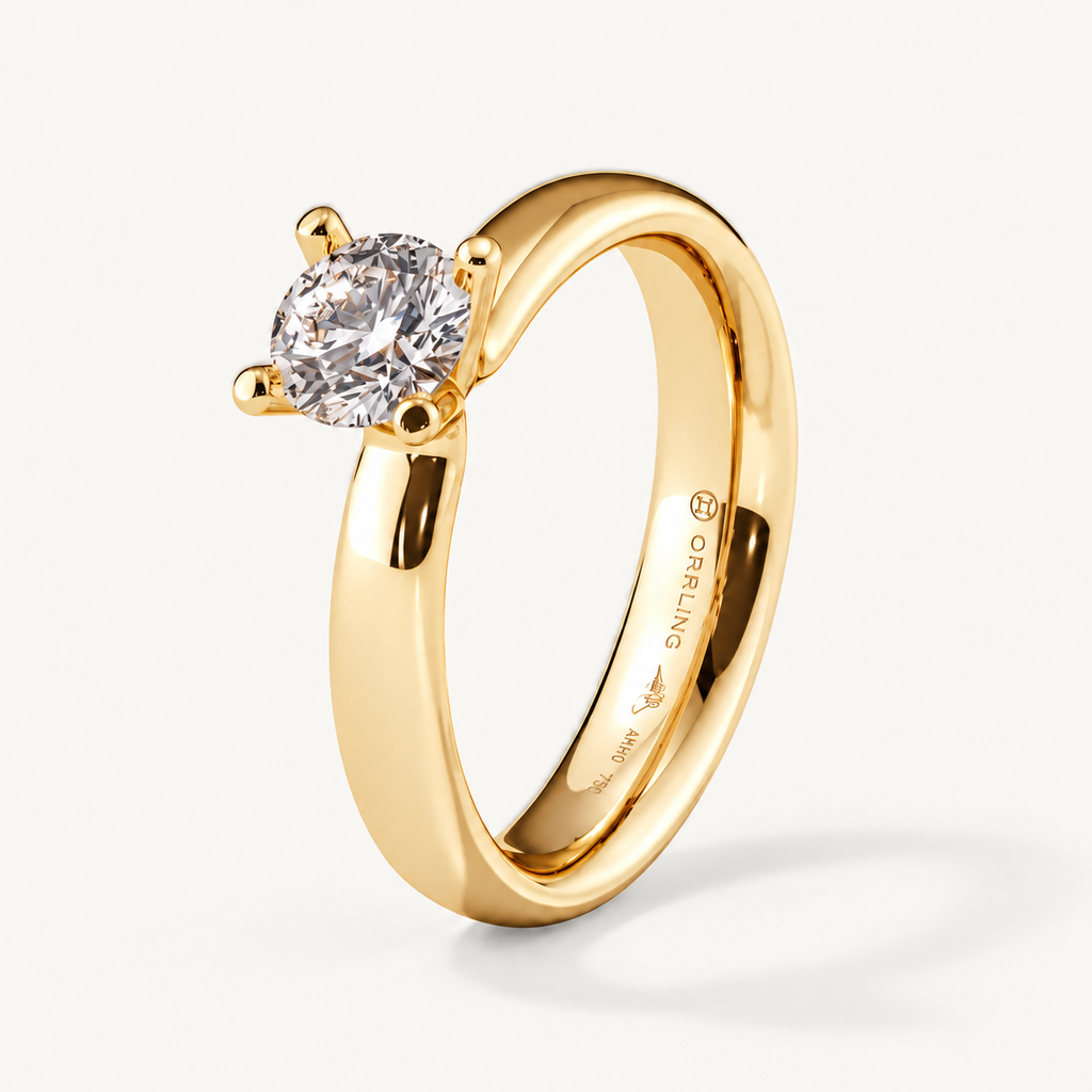 Orrling FlowOne yellow gold 0.7 ct – view 2
