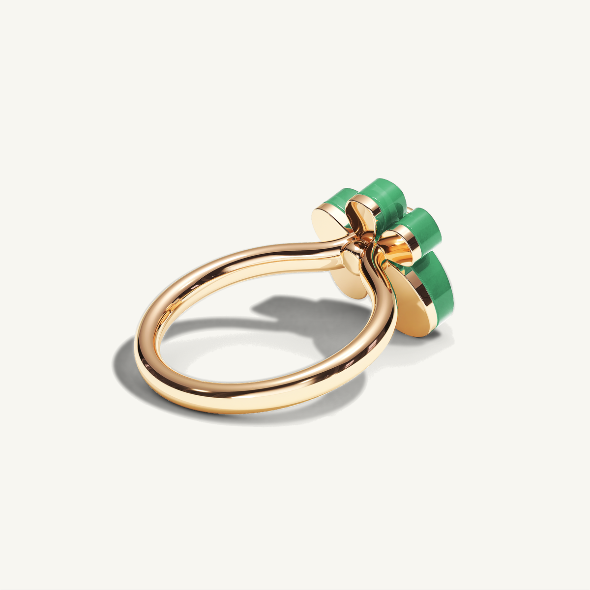 Gisela Chrysoprase Solitaire Ring — view 5