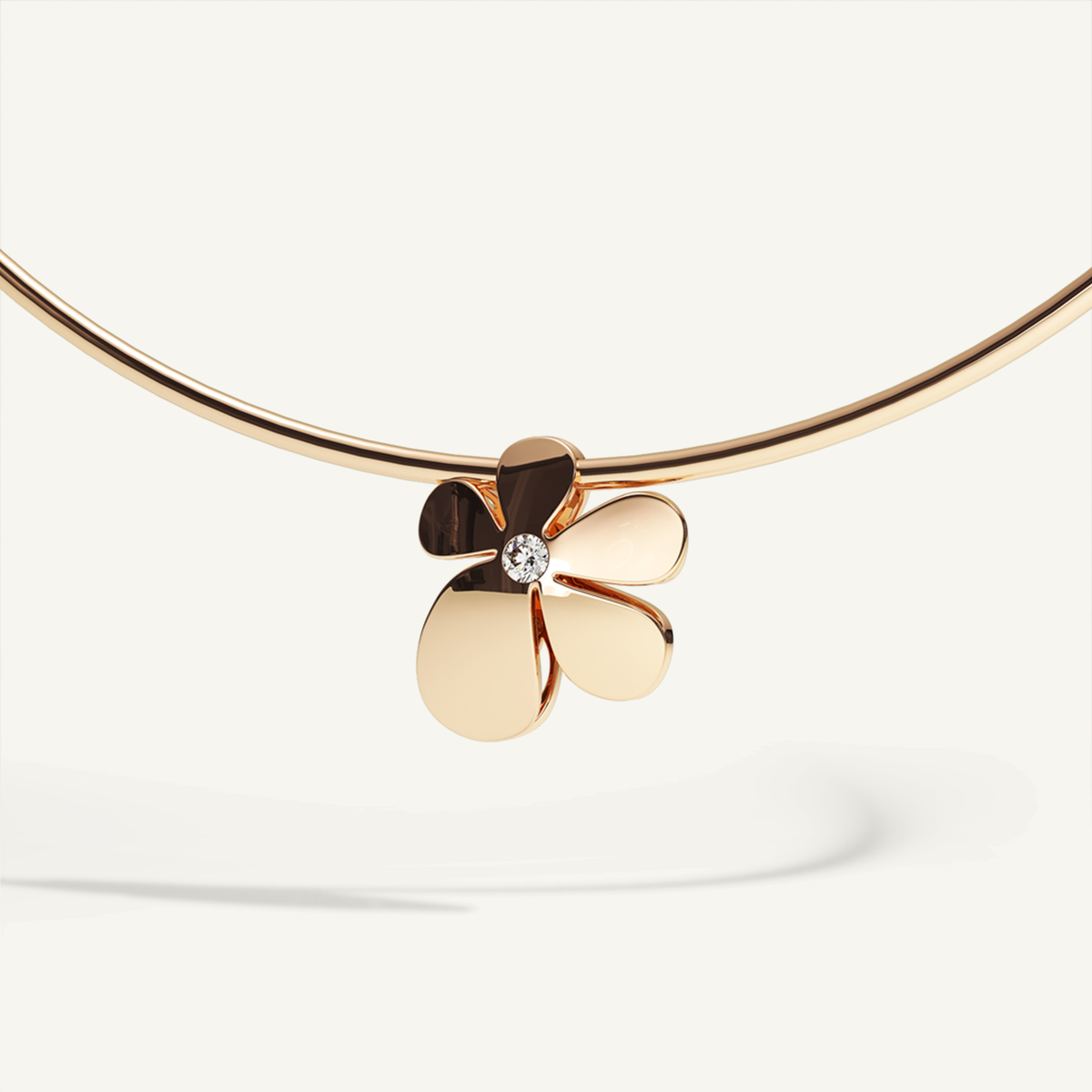 Gisela Bloom Neck Cuff – Rose Gold product view 5