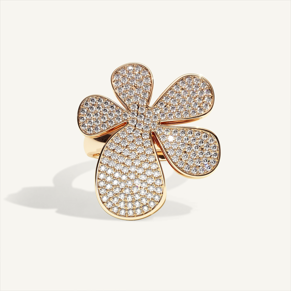 Gisela Bloom Pavé Ring –  product view 1