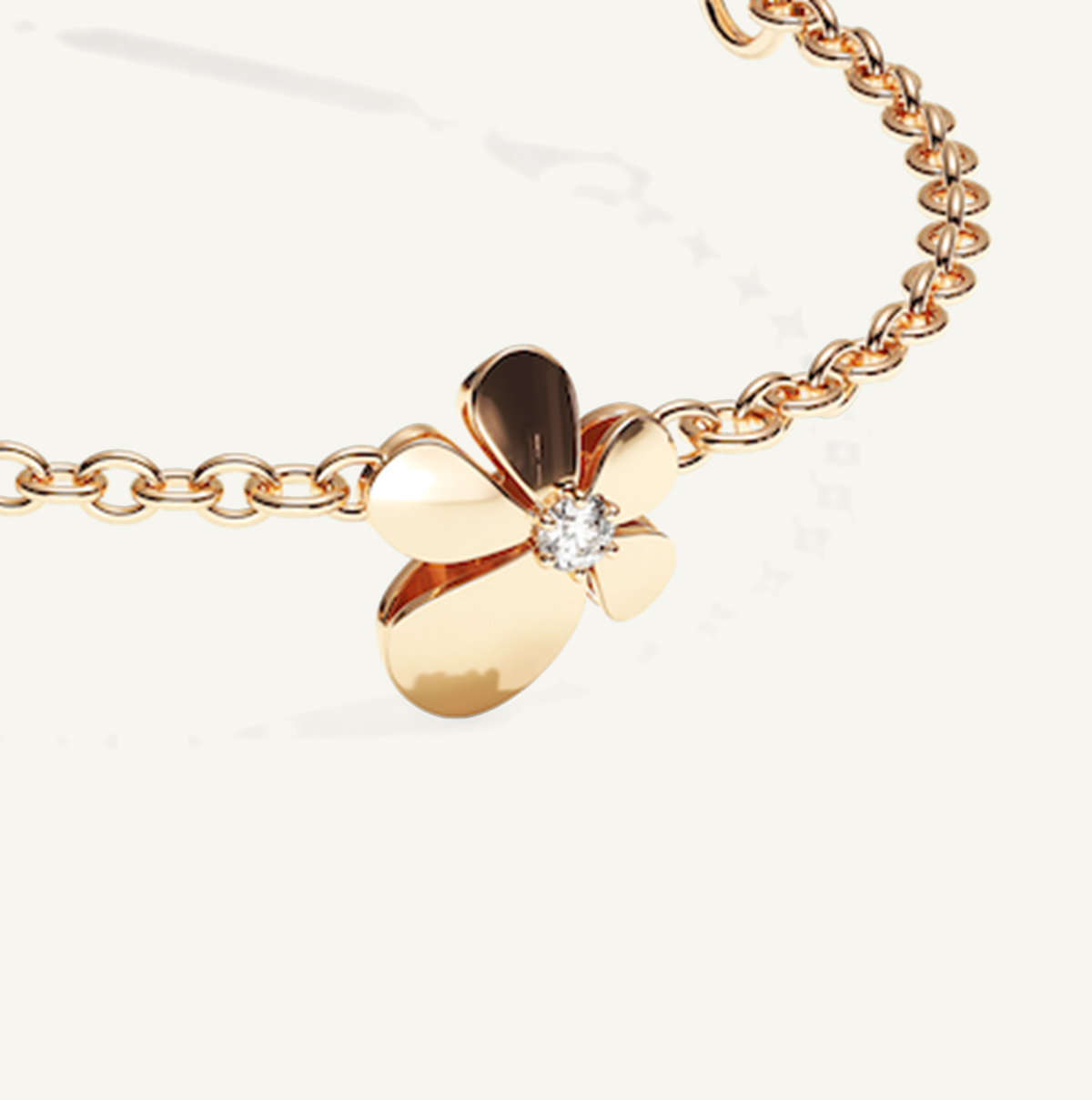 Gisela Three Flower Bracelet –  product view 3